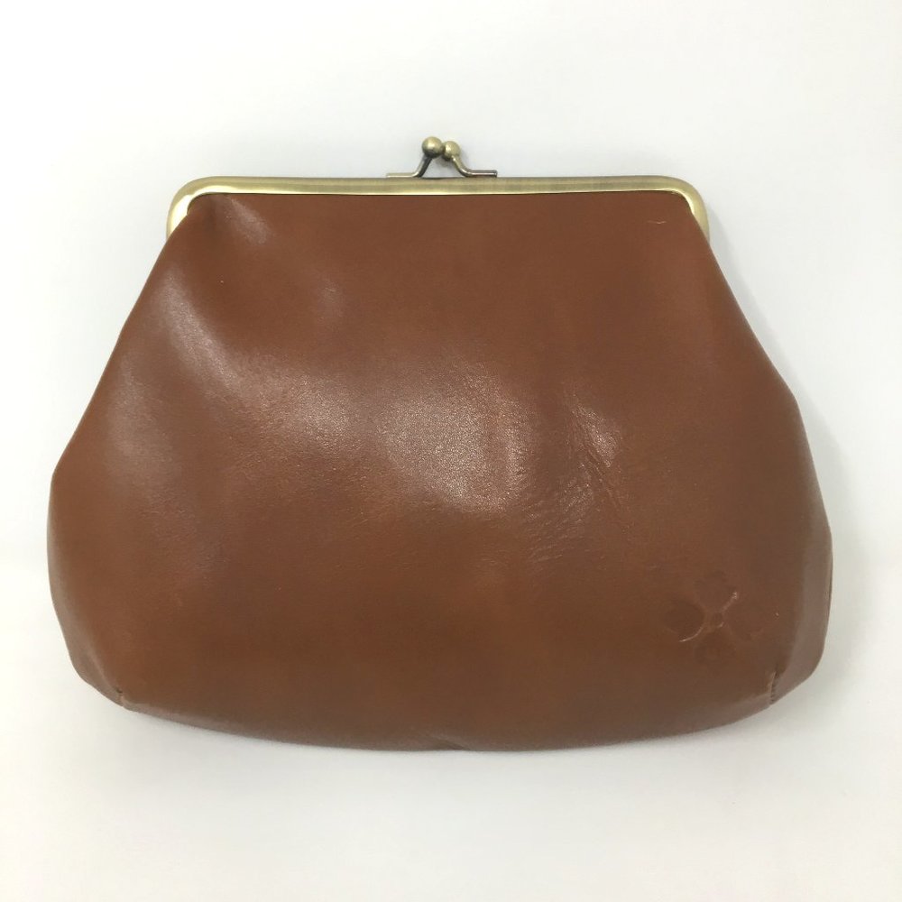 Patricia Nash Large Coin Purse Clutch Leather